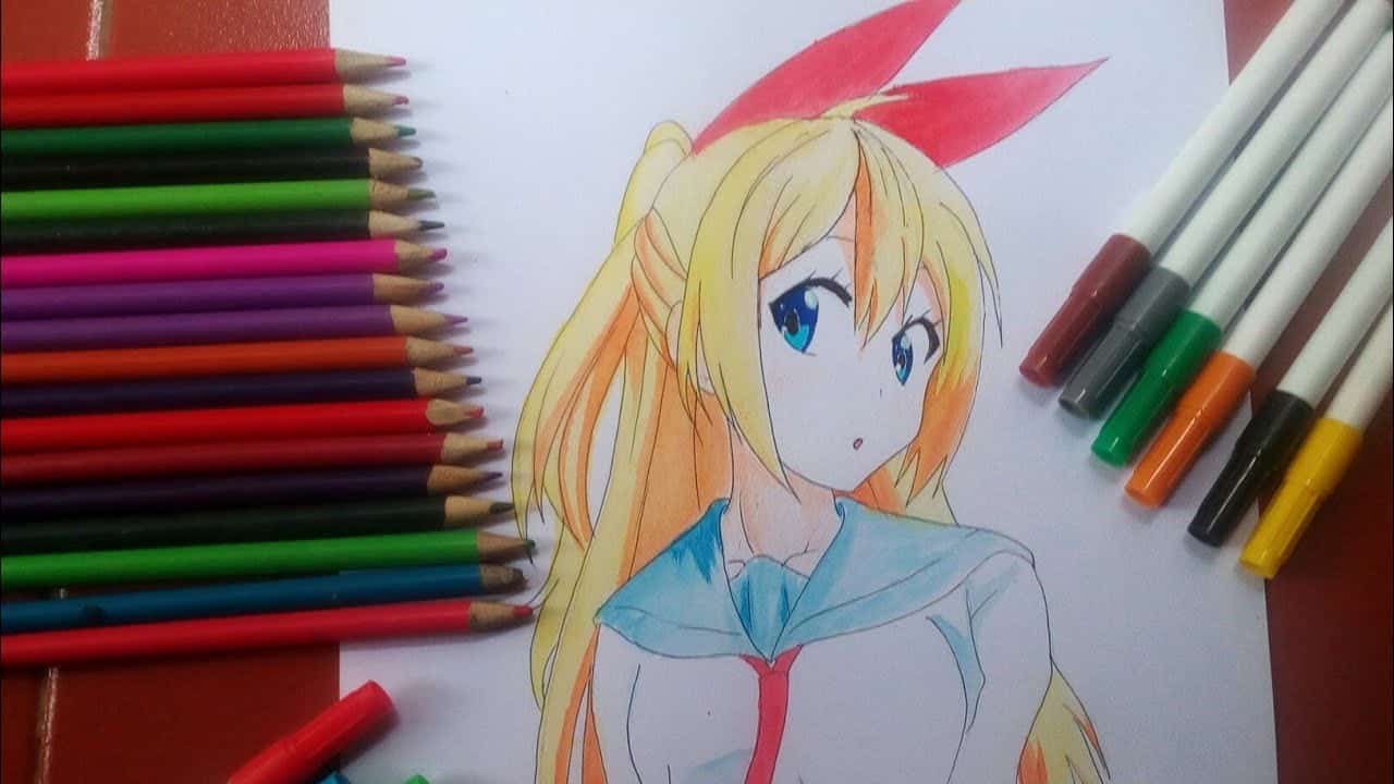 How to draw long hair and short hair anime - YouTube