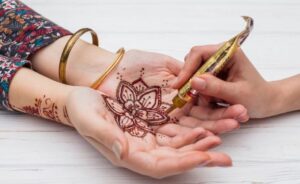 Hình Đặc Biệt Khuôn vẽ Henna hình xăm tạm thời sử dụng nhiều lần   Lazadavn