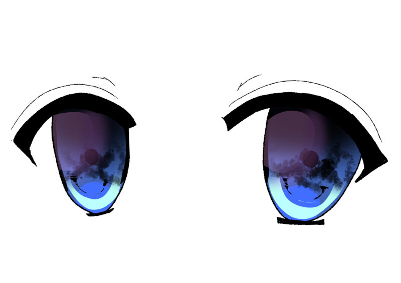 Cách Vẽ Mắt Anime Bằng Bút Chì 2B, Vẽ Mắt Anime Bằng Bút Chì 2B