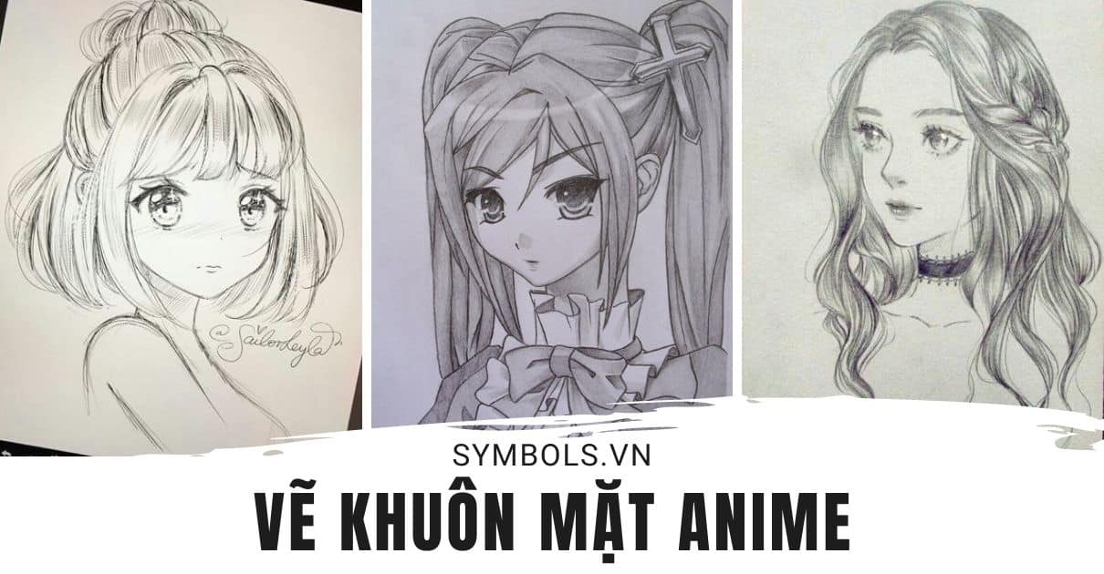 Những Bước Hướng Dẫn Cách Vẽ Môi Anime Đẹp, Vẽ Môi Anime Manga Cho Nhân Vật  Đơn Giản