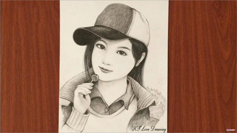 Khám phá 100 hình vẽ cô gái bằng bút chì hay nhất  Tin Học Vui