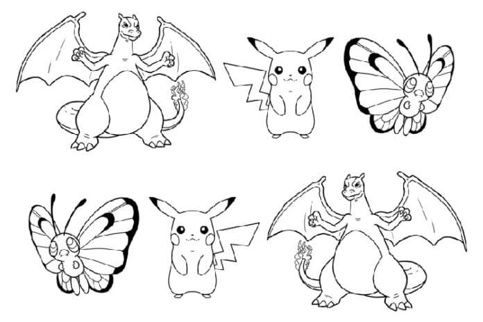Chi tiết với hơn 90 về hình pokemon de vẽ hay nhất  coedocomvn