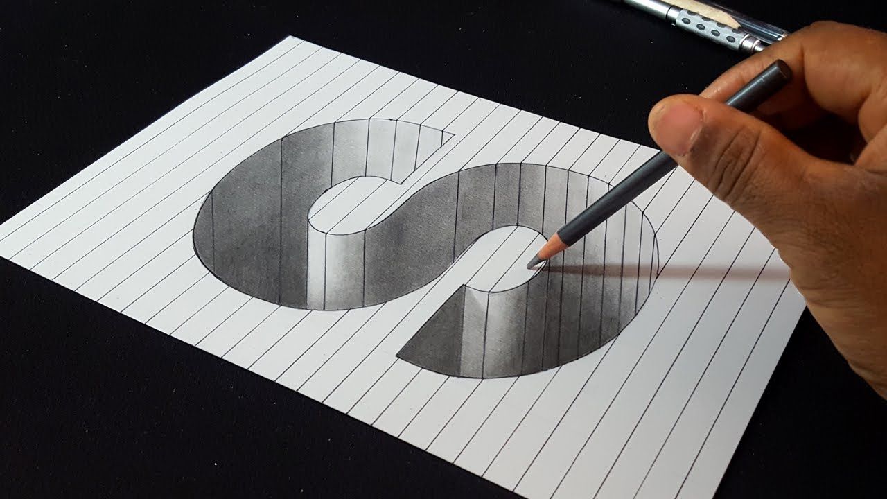 Những Cách Vẽ Tranh Chì 3D Được Vẽ Bằng Bút Chì Đẹp Đến Ngỡ Ngàng (P