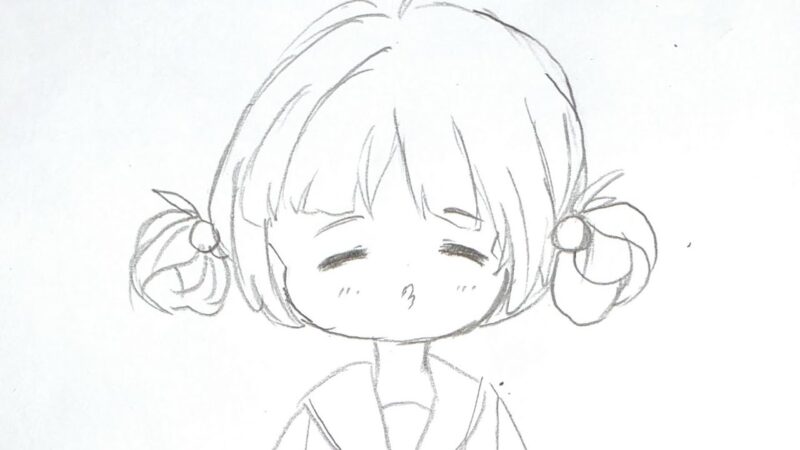Cách vẽ tranh chibi bằng bút chì, ghim trên hướng dẫn anime