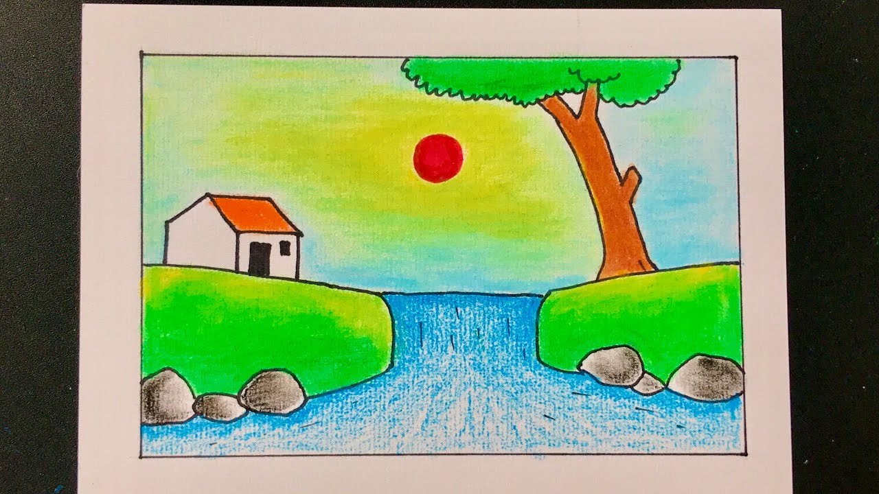 31 ý tưởng vẽ tranh màu nước đơn giản cho người mới học  IVY ART