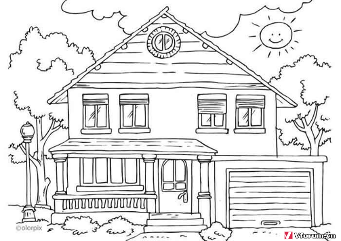 Cập nhật 53+ về hình vẽ ngôi nhà hay nhất - cdgdbentre.edu.vn