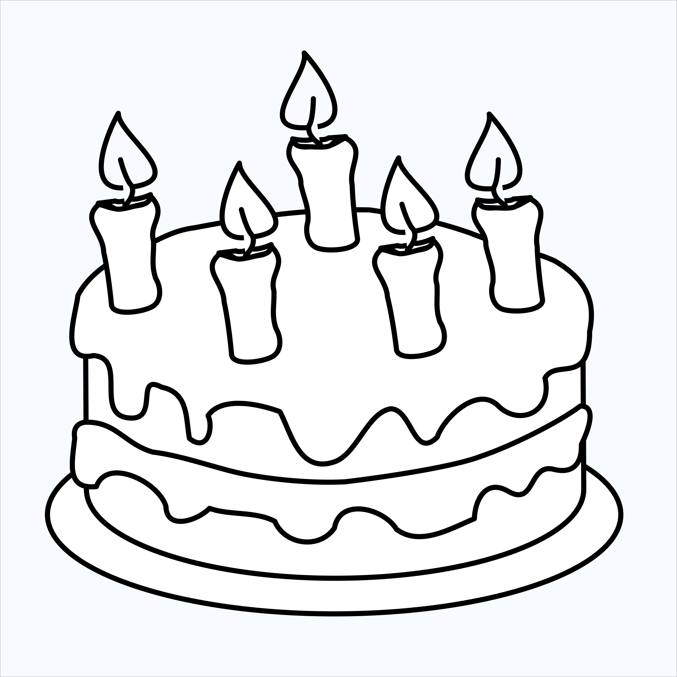 Bánh vẽ hình đơn giản  Bánh kem sinh nhật Đà Nẵng  Tiệm bánh Vani