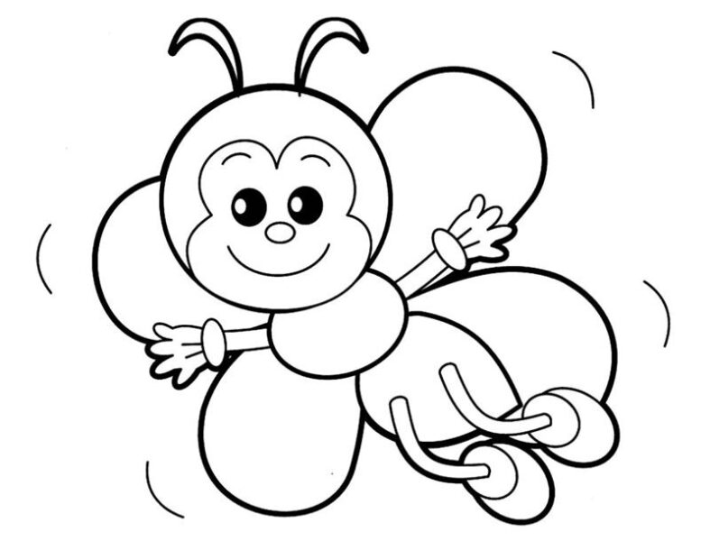 Hình Vẽ Con Ong Dễ Thương Chăm Chỉ Dành Tặng Bé Yêu, Dễ Thương Con Ong Hình  Ảnh Png