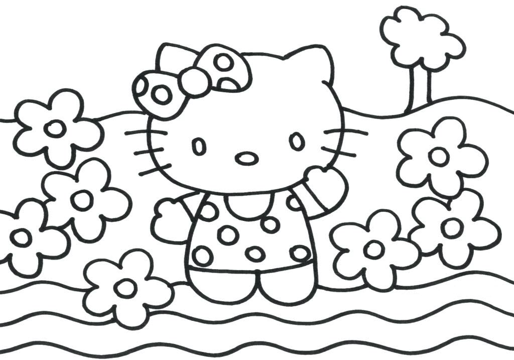 Chi tiết 54 về tranh tô màu hello kitty hay nhất  cdgdbentreeduvn
