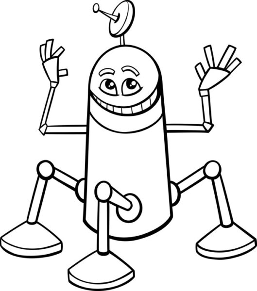 Hình ảnh Trang Tô Màu Robot Nhỏ Dễ Thương Phác Thảo Bản Vẽ Phác Thảo Vectơ  PNG  Bản Vẽ Tự động Hóa Phác Thảo Tự động Hóa Trang Màu Tự động