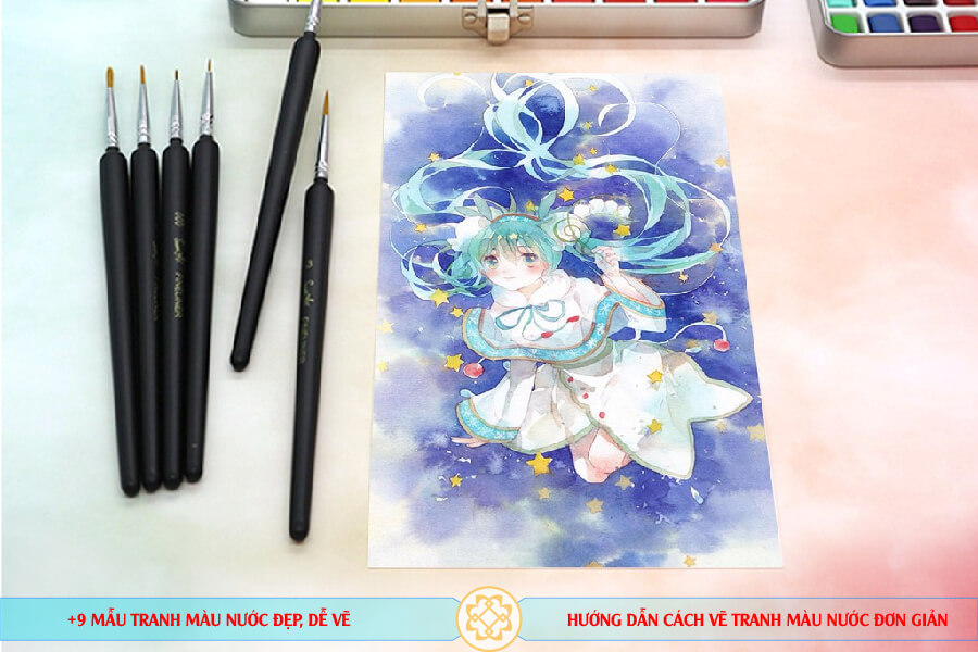 vé cho mị anime chibi cute :3 Vẽ bằng màu nước , trigi not digi Nghiêm cấm  cop mạng câu hỏi 1050897 - hoidap247.com