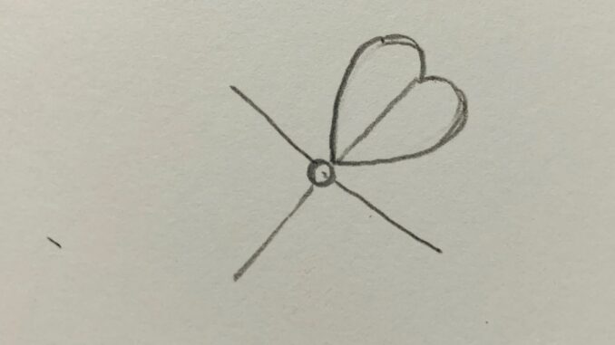 Biểu Tượng Trái Tim Tình Yêu Bản Vẽ Hình Bóng Hoa Màu Hồng Màu Xanh Lá  Cây Lá Cánh Hoa đang vẽ bông hoa png  PNGEgg