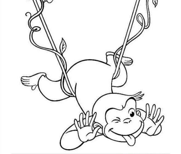 Bé Tập Vẽ Con Khỉ Đu Cây - Hướng Dẫn Cách Vẽ Con Khỉ