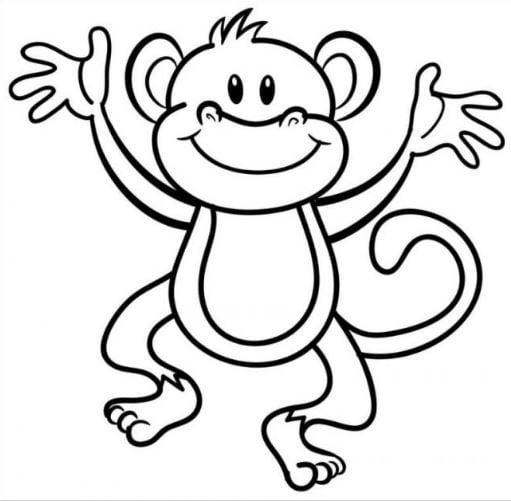 Bé Tập Vẽ Con Khỉ Đu Cây  Hướng Dẫn Cách Vẽ Con Khỉ