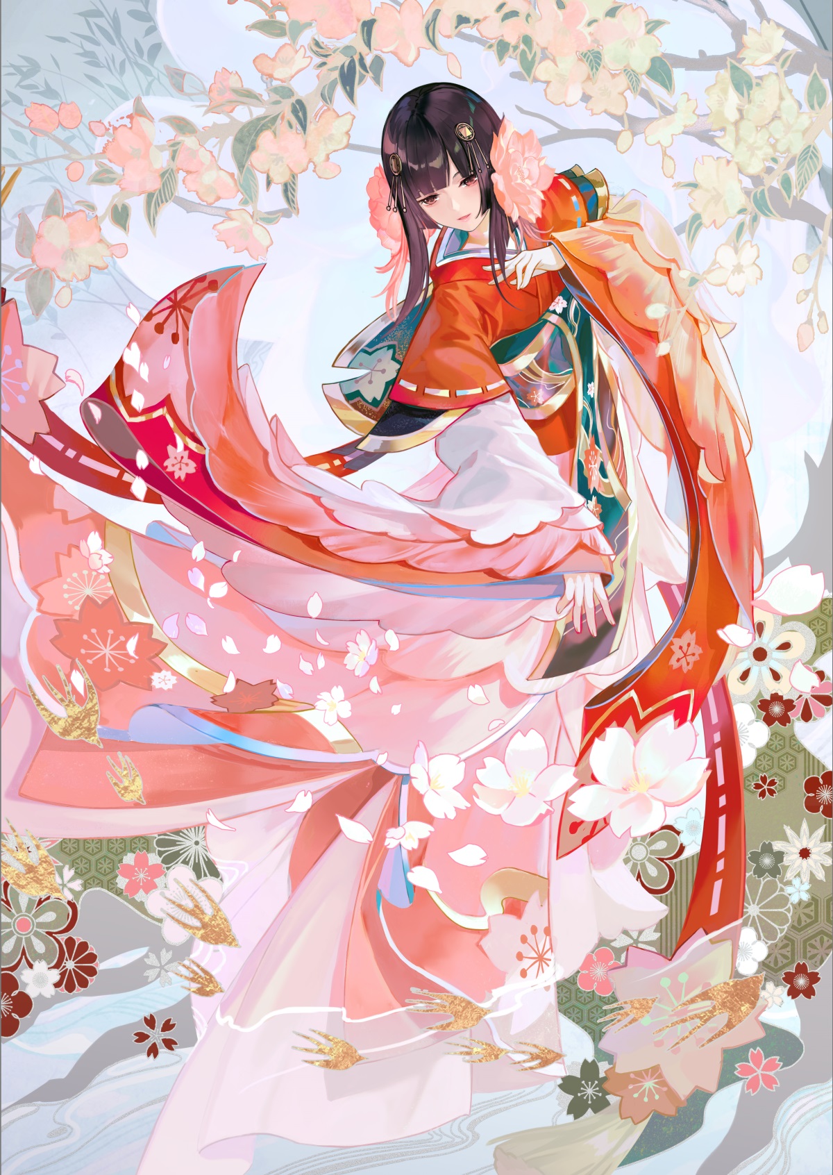 Vẽ anime mặc kimono ạ câu hỏi 1321646 - hoidap247.com