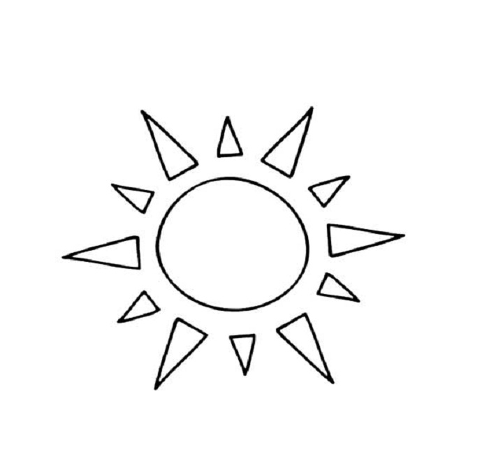 Vẽ Ông Mặt Trời  Dạy Bé Học Vẽ  YouTube