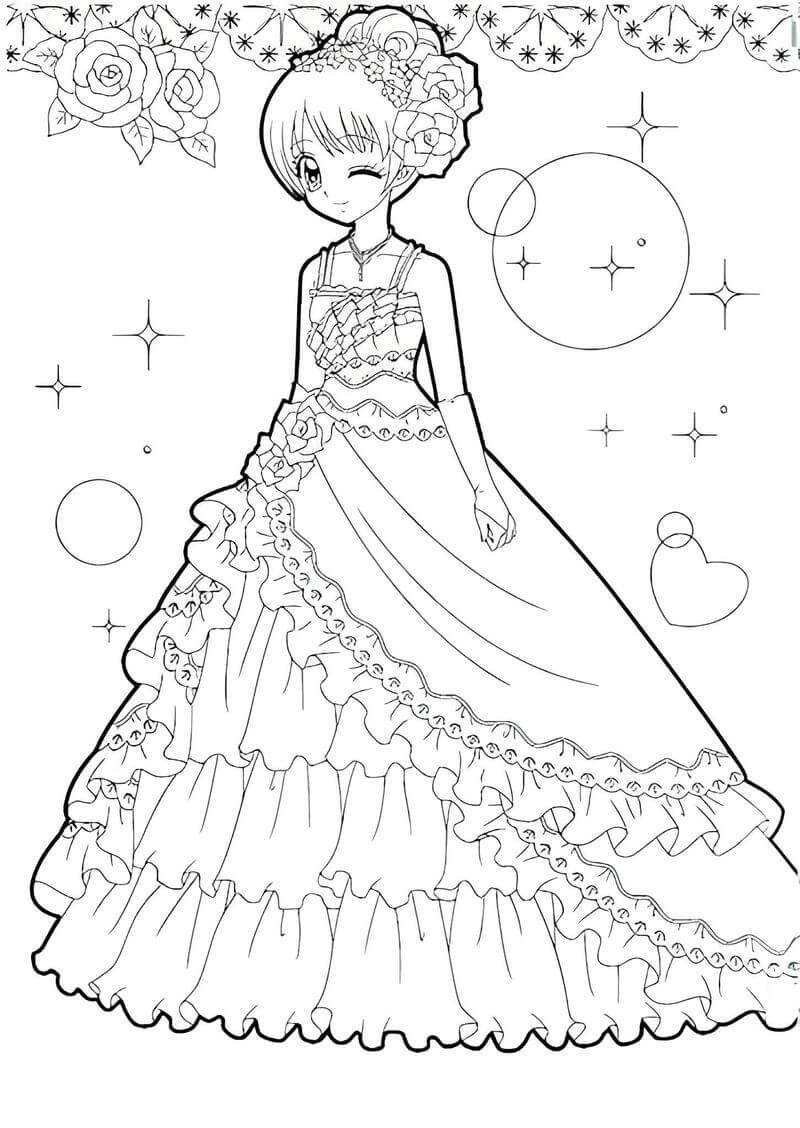 Cách vẽ váy công chúa  How to draw a princess dress  Dạy bé học  YouTube