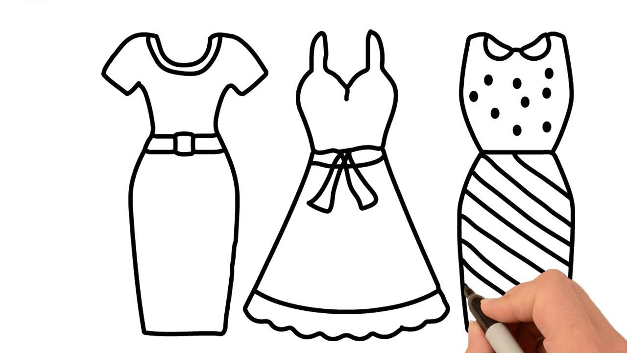 Vẽ váy  Cách thiết kế thời trang đơn giản cho mọi đối tượng